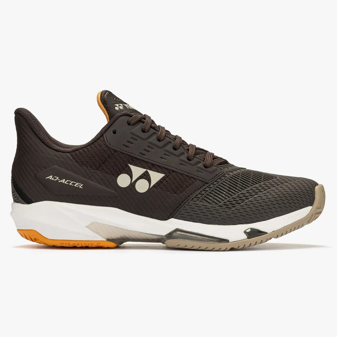 Yonex รองเท้าเทนนิส Power Cushion Ad-Accel Wide | Espresso Brown ( SHTAAWAEXESPBR )