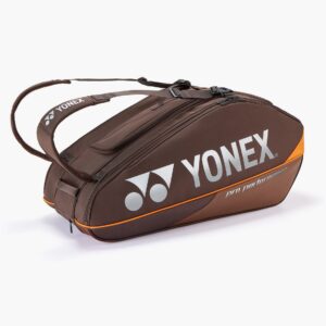 Yonex กระเป๋าเทนนิส Pro Racquet Bag (6pcs) | Espresso Brown ( BA92426EXESPBR )