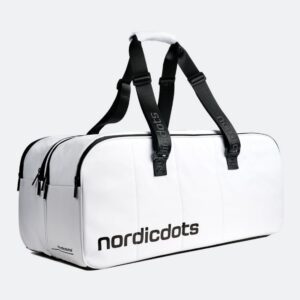 Nordicdots กระเป๋าเทนนิส Duffel Bag 10 Tennis Racket | White ( DTB10WT )