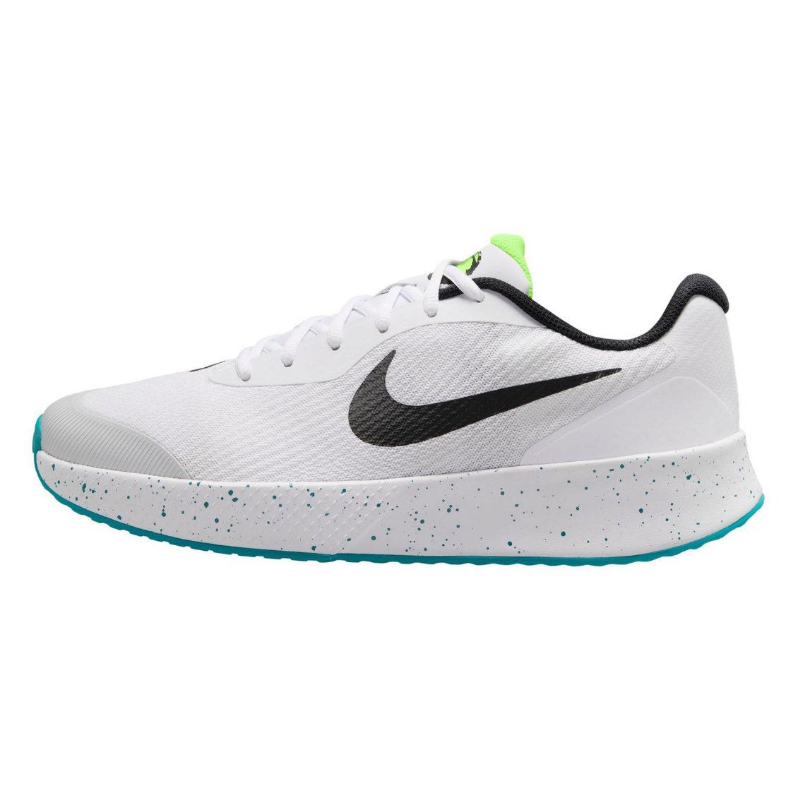 Nike รองเท้าเทนนิสผู้หญิง Vapor Lite 3 | White / Black-Volt-Energy ( FZ2156-125 )