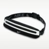 Nike กระเป๋าคาดเอววิ่ง Slim Waist Pack 4.0 | Black/Silver ( N.101.2417.082 )