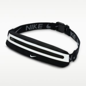 Nike กระเป๋าคาดเอววิ่ง Slim Waist Pack 4.0 | Black/Silver ( N.101.2417.082 )