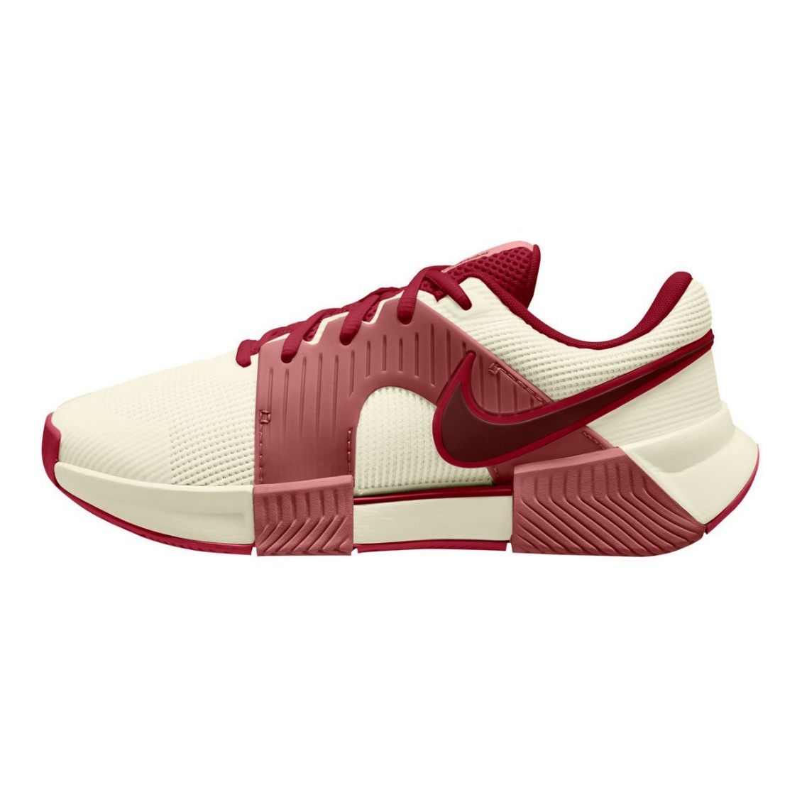 Nike รองเท้าเทนนิสผู้หญิง Zoom GP Challenge 1.5 HC  | Sail/Mystic Dates-Tough Red-Canyon Pink ( IQ5176-120 )