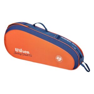 Wilson กระเป๋าเทนนิส Roland Garros 2026 Team 3PK Racket Bag | Clay / Navy ( WR8053401001 )