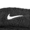 Nike แถบรัดศีรษะเทนนิส Swoosh classic Headband | Black/White ( N.101.2407.010 ) - Image 4