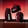 Wilson กระเป๋าเทนนิส Defyer V1 Small Tennis Duffel Tennis Bag | Adrenalyn Red ( WR8058201001 ) - Image 9