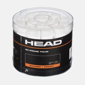 Head เทปพันด้าม/กริ๊ปพันด้ามไม้เทนนิสแบ่งขาย Prime Tour Overgrips Tape Racket Tennis | White ( 285661 )