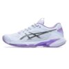Asics รองเท้าเทนนิสผู้หญิง Solution Speed FF 4 Night Energy | Blue Fade/Gunmetal ( 1042A313-400 ) - Image 8