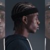 Nike แถบรัดศีรษะเทนนิส Swoosh classic Headband | Black/White/Black ( N.101.2412.036 ) - Image 3