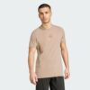 Adidas เสื้อกีฬาผู้ชาย Designed for Training Tee | Chalky Brown ( JX1169 ) - Image 3