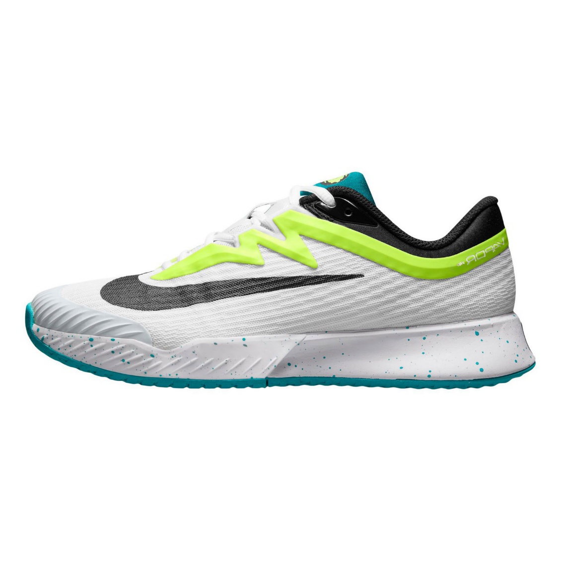 Nike รองเท้าเทนนิสผู้หญิง Zoom Vapor Pro 3 | White / Black-Volt-Energy ( FZ2158-125 )