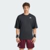 Adidas เสื้อเทนนิสผู้ชาย Climacool + T-Shirt Pro | Black ( KR9542 ) - Image 4