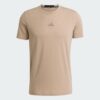 Adidas เสื้อกีฬาผู้ชาย Designed for Training Tee | Chalky Brown ( JX1169 )