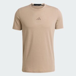 Adidas เสื้อกีฬาผู้ชาย Designed for Training Tee | Chalky Brown ( JX1169 )
