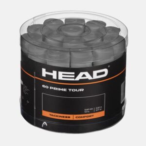 Head เทปพันด้าม/กริ๊ปพันด้ามไม้เทนนิสแบ่งขาย Prime Tour Overgrips Tape Racket Tennis | Grey ( 285661 )