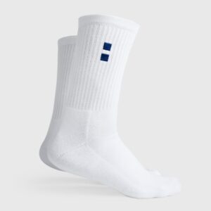 Nordicdots ถุงเท้าเทนนิส Club Socks | White ( CLUBSOCKSWH )