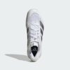 Adidas รองเท้าเทนนิสผู้ชาย Adizero Ubersonic 5 Tennis Shoes | Cloud White / Tech Grey Metallic / Maroon ( KK4409 ) - Image 7