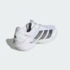 Adidas รองเท้าเทนนิสผู้ชาย Adizero Ubersonic 5 Tennis Shoes | Cloud White / Tech Grey Metallic / Maroon ( KK4409 ) - Image 3