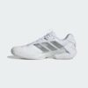 Adidas รองเท้าเทนนิสผู้ชาย Adizero Ubersonic 5 Tennis Shoes | Cloud White / Tech Grey Metallic / Maroon ( KK4409 ) - Image 4