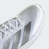 Adidas รองเท้าเทนนิสผู้ชาย Adizero Ubersonic 5 Tennis Shoes | Cloud White / Tech Grey Metallic / Maroon ( KK4409 ) - Image 10
