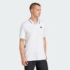Adidas เสื้อเทนนิสผู้ชาย Club Tennis Climacool piqué Pro Shirt | White ( JD8644 ) - Image 4