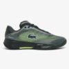 Lacoste รองเท้าเทนนิสผู้ชาย Men's AG-LT Pro x Daniil Medvedev  | Dark Green & Yellow ( 52SMA0066-AB3 )