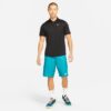 Nike เสื้อเทนนิสผู้ชาย Men's Court Dri-FIT Tennis Polo | Black/White ( DH0858-010 ) - Image 5