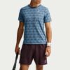 Nike เสื้อเทนนิสผู้ชาย Men's Court Advantage Dri-Fit Tennis Top | New Slate/New Slate/White ( IM6085-438 ) - Image 2