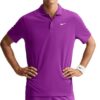 Nike เสื้อเทนนิสผู้ชาย Men's Court Dri-Fit Tennis Polo | Bold Berry/White ( DH0858-505 ) - Image 2