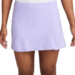 Nike กระโปรงเทนนิสผู้หญิง Women's Victory Dri-FIT Straight Tennis Skirt  | Purple Pulse/White ( FD5575-580 )