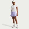 Nike กระโปรงเทนนิสผู้หญิง Women's Victory Dri-FIT Flouncy  Tennis Skirt  | Purple Pulse/White ( FD6529-580 ) - Image 8