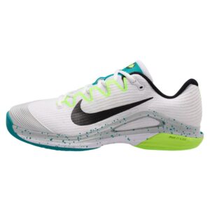Nike รองเท้าเทนนิสผู้ชาย Zoom Vapor 12 HC | White/Black-Volt-Energy ( FV5552-125 )