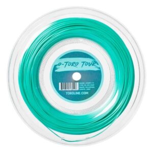 Toroline เอ็นไม้เทนนิสแบ่งขาย O-TORO Tour 17/1.23mm Tennis String Reel | Neon Mint ( 615678361393 )