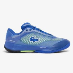 Lacoste รองเท้าเทนนิสผู้ชาย Men's AG-LT Pro x Daniil Medvedev  | Blue/Yellow ( 52SMA0065-2S1 )