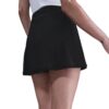 Nike กระโปรงเทนนิสผู้หญิง Women's Victory Dri-FIT Straight Tennis Skirt  | Black/White ( FD5575-010 ) - Image 4