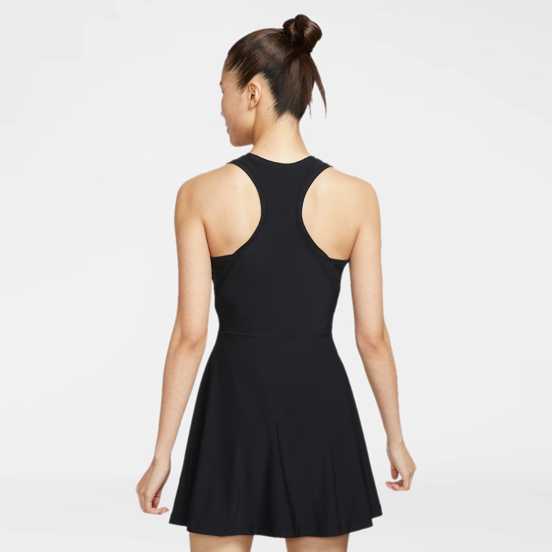 Nike ชุดเดรสเทนนิสผู้หญิง Women's Victory Tennis Dress | Black/White ( FQ1781-010 ) - Image 2