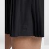 Nike กระโปรงเทนนิสผู้หญิง Women's Court Advantage  Dri-FIT Pleated Tennis Skirt | Black/Black ( FZ6513-010 ) - Image 6