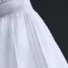 Nike กระโปรงเทนนิสผู้หญิง Women's Court Advantage  Dri-FIT Pleated Tennis Skirt | White/White ( FZ6513-100 ) - Image 7