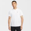 Nike เสื้อเทนนิสผู้ชาย Men's Court Advantage Dri-Fit Tennis Polo | White/White/Black ( FZ6908-100 ) - Image 2