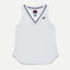 Yonex เสื้อเทนนิสผู้หญิง Women's Prestige Tournament V-Neck Tank Top | White ( 20929 )