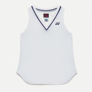 Yonex เสื้อเทนนิสผู้หญิง Women's Prestige Tournament V-Neck Tank Top | White ( 20929 )