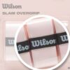 Wilson เทปพันด้าม/กริ๊ปพันด้ามไม้เทนนิส Slam Overgrip 3 Pack Overgrip Tape Racket Tennis | Pink ( WR8436501001 ) - Image 5
