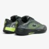 Lacoste รองเท้าเทนนิสผู้ชาย Men's AG-LT Pro x Daniil Medvedev  | Dark Green & Yellow ( 52SMA0066-AB3 ) - Image 3