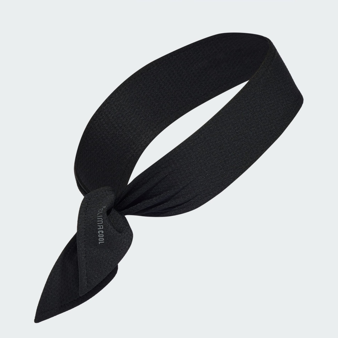Adidas แถบรัดศีรษะเทนนิส Climacool Tennis Tieband | Black / Iron Metallic ( KV9216 ) - Image 2