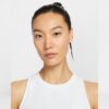 Nike เสื้อเทนนิสผู้หญิง Women's Court Advantage Dri-FIT Tennis Tank Top | White/White ( FZ6658-100 ) - Image 4