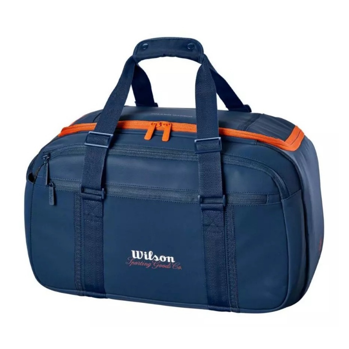Wilson กระเป๋าเทนนิส Roland Garros 2026 Sessionsoire Small Duffel Tennis Bag | Navy / Clay ( WR8053901001 )