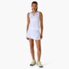 Yonex กระโปรงเทนนิสผู้หญิง Women's Prestige Flare Tournament Skirt | White ( 26185 ) - Image 3