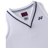 Yonex เสื้อเทนนิสผู้หญิง Women's Prestige Tournament V-Neck Tank Top | White ( 20929 ) - Image 4