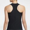 Nike เสื้อเทนนิสผู้หญิง Women's Victory Dri-FIT Tennis Tank Top | Black/White ( FD5585-010 ) - Image 4
