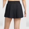 Nike กระโปรงเทนนิสผู้หญิง Women's Court Advantage  Dri-FIT Pleated Tennis Skirt | Black/Black ( FZ6513-010 ) - Image 3